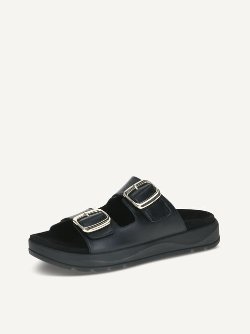 Pantolette, BLACK NAPPA, hi-res