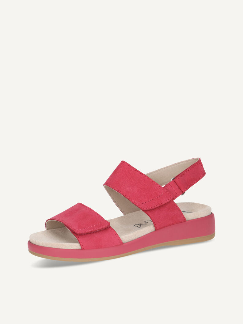 Sandale, PINK NUBUC, hi-res