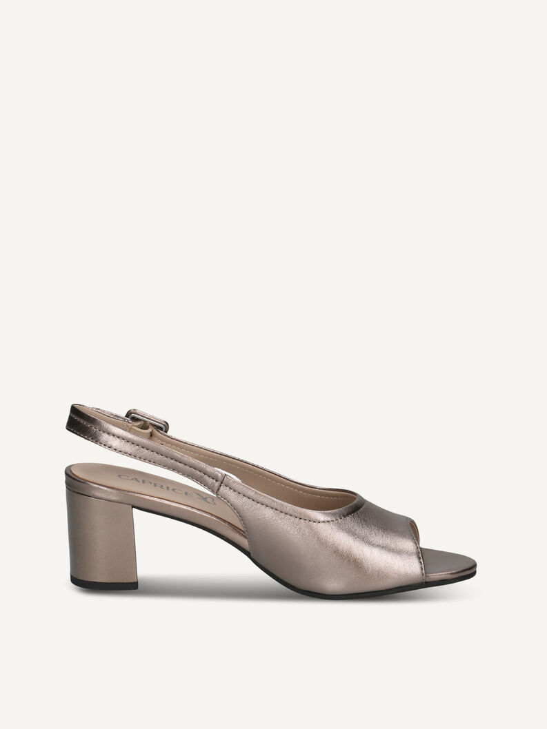Sandalette, BROWN METALLIC, hi-res