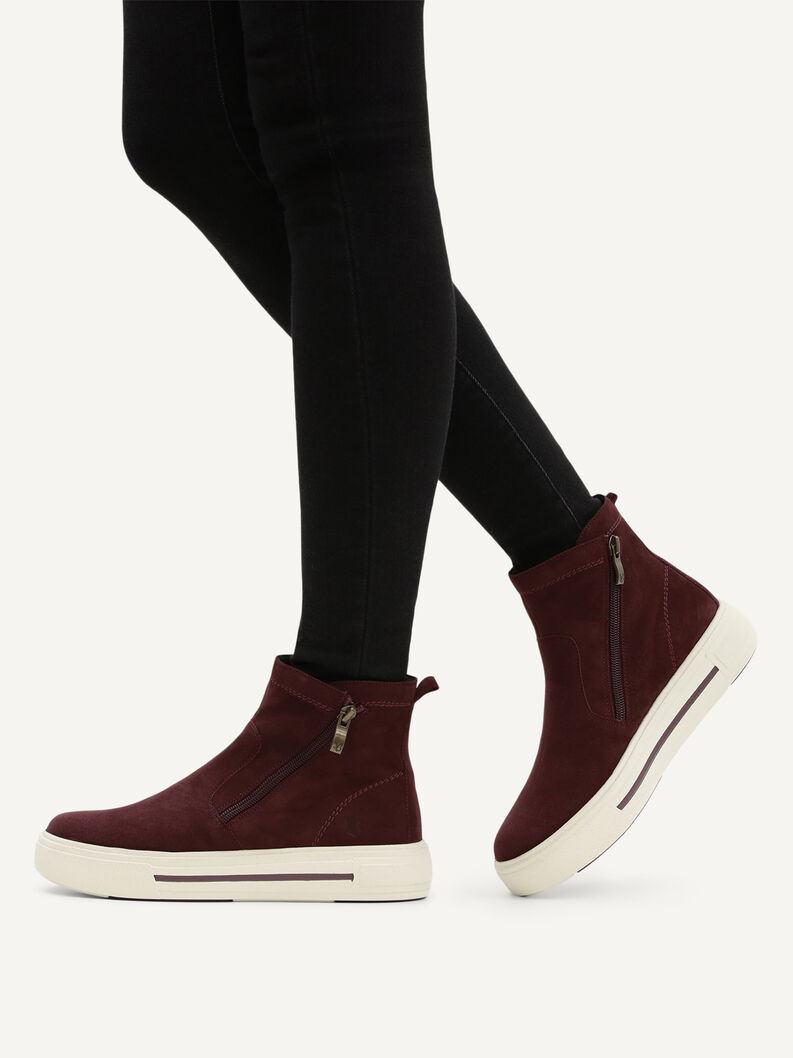 Stiefelette, BORDEAUX SUEDE, hi-res