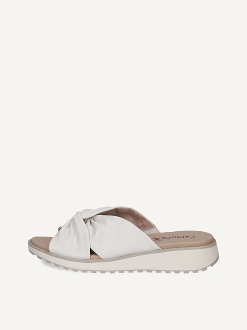 Mule, WHITE NAPPA, hi-res