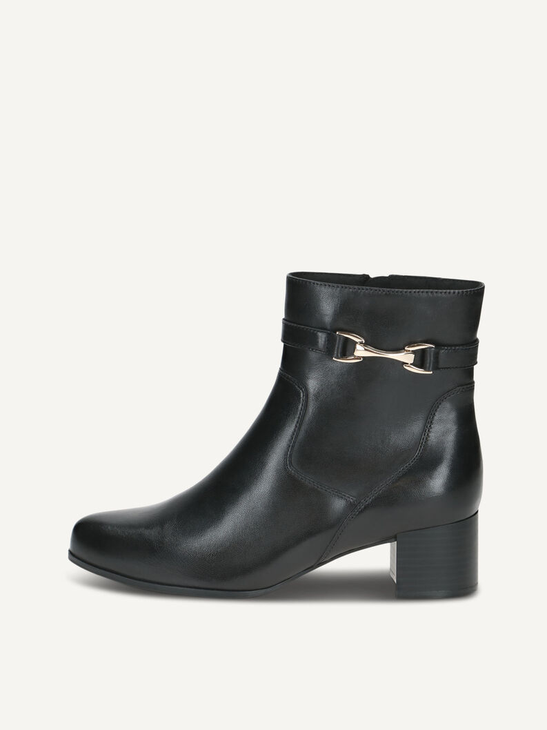 Bootie, BLACK NAPPA, hi-res