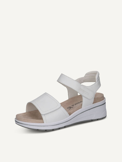 Sandalette, WHITE NAPPA, hi-res