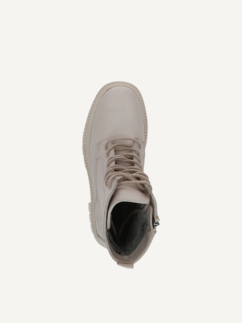 Lederstiefelette - beige, BEIGE NAPPA, hi-res