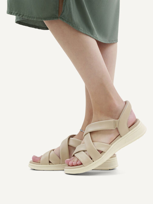 Sandale, BEIGE SOFTNAP., hi-res