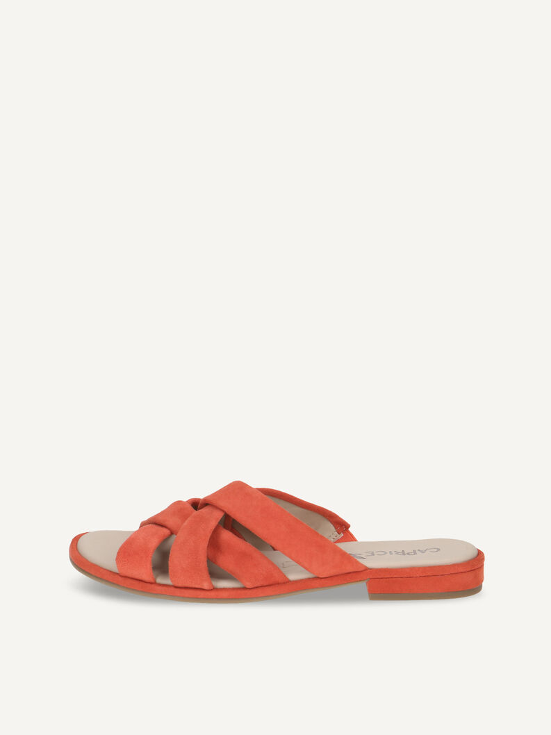 Pantolette, ORANGE SUEDE, hi-res