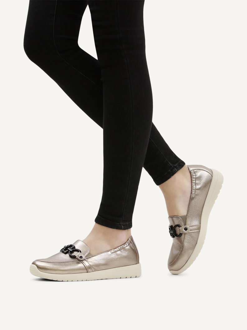 Slipper, TAUPE METALLIC, hi-res