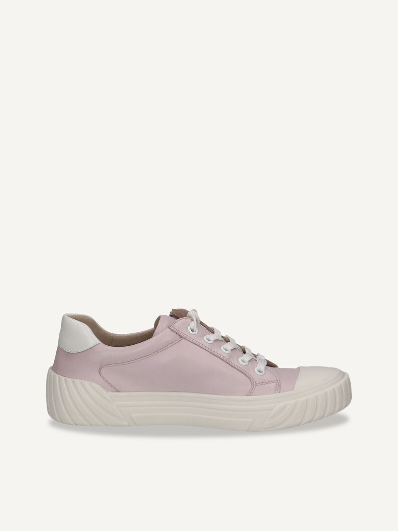 Ledersneaker - lila, LT.PURPLE COMB, hi-res