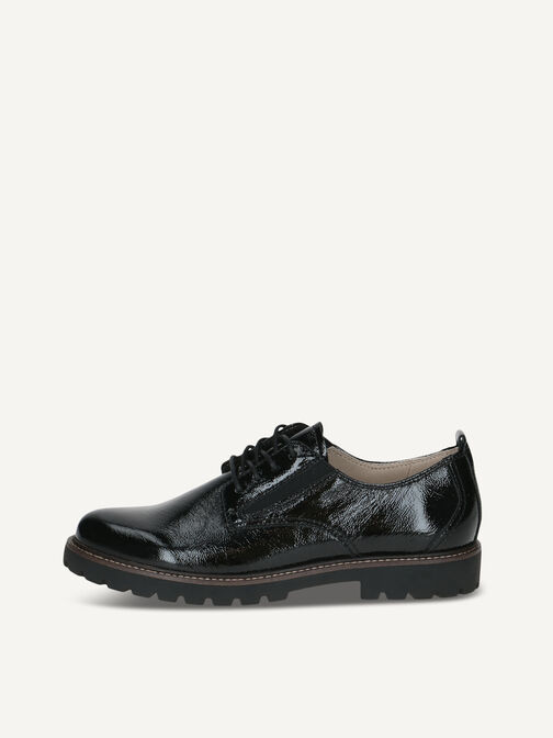 Halbschuh, BLACK NAPLAK, hi-res