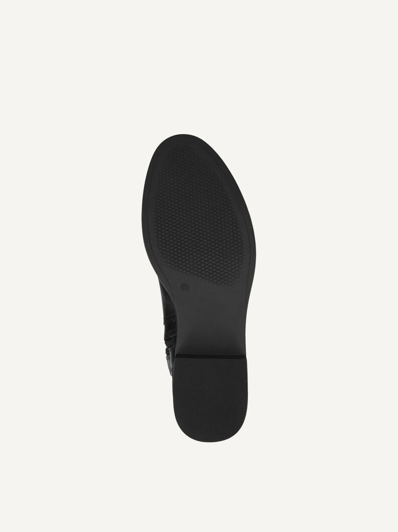 Lederstiefel - schwarz, BLACK COMB, hi-res