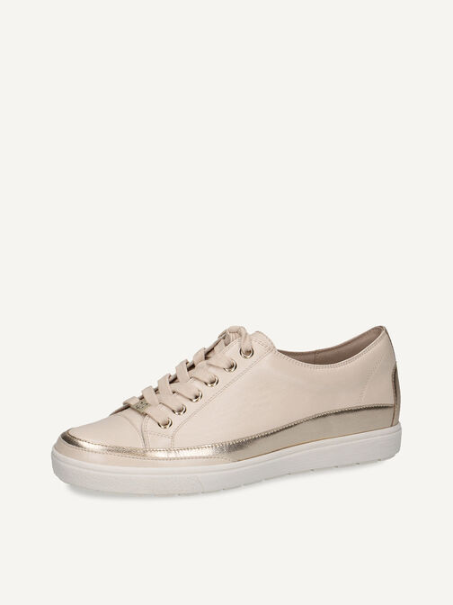 Basket en cuir - métallique, CREAM COMB, hi-res