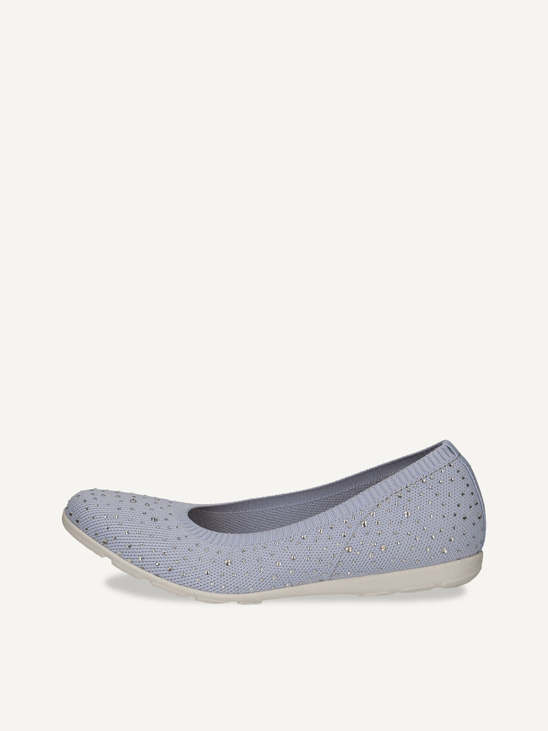 Ballerina - blau, LT.BLUE KNIT, hi-res