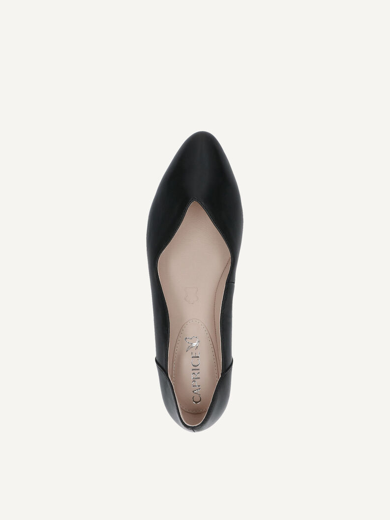 Lederpumps - schwarz, BLACK NAPPA, hi-res