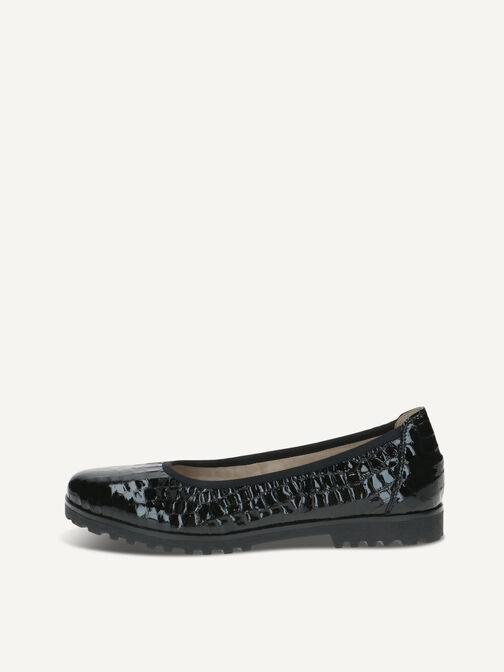 Ballerina, BLACK CROCO, hi-res