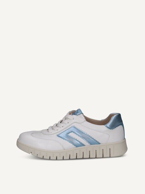 Sneaker, WHITE/LT.BLUE, hi-res