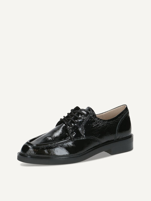 Halbschuh, BLACK NAPLAK, hi-res