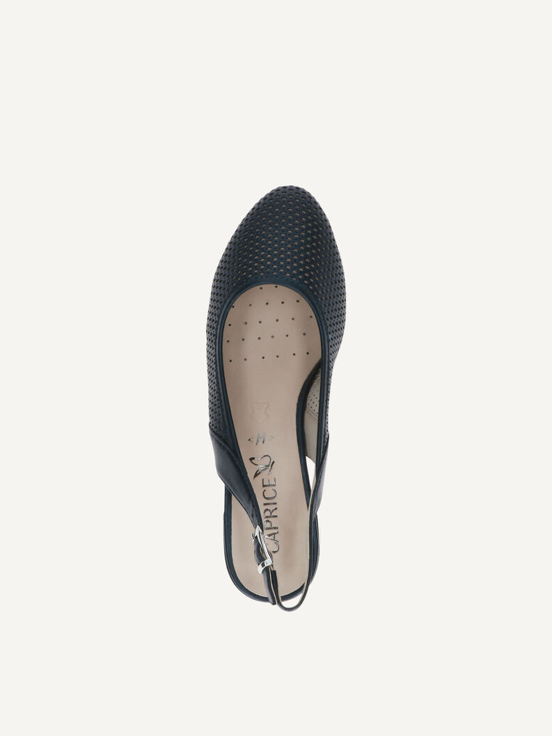 Slingpumps, NAVY PERLATO, hi-res
