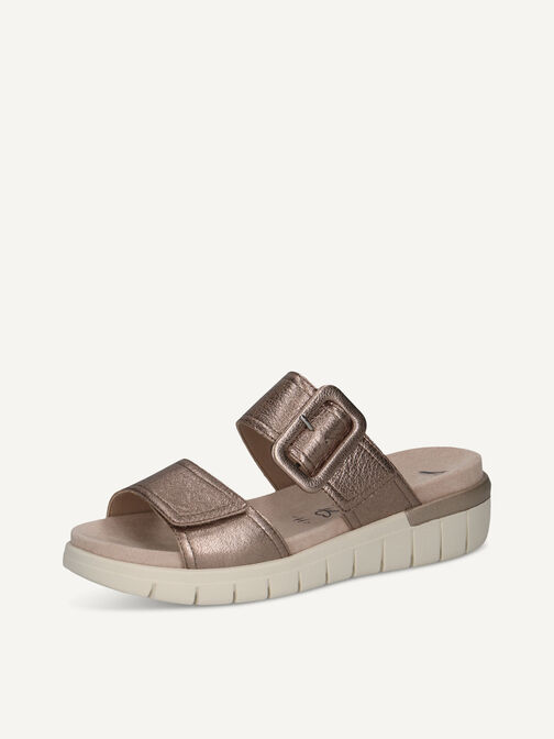 Pantolette, TAUPE METALLIC, hi-res