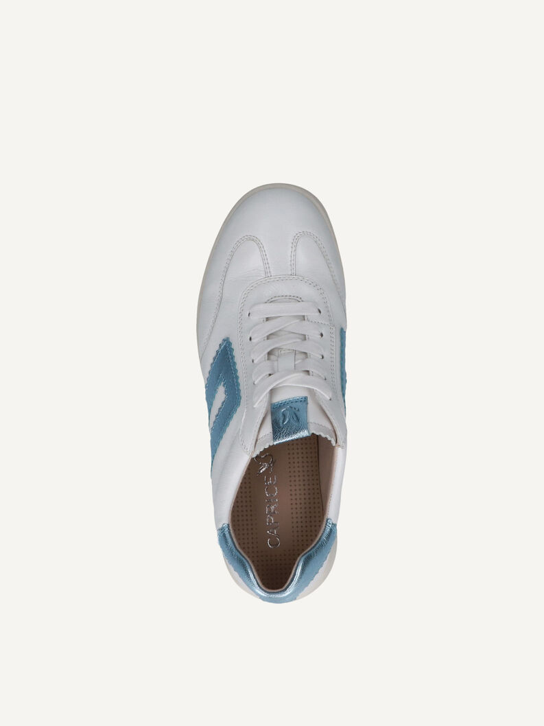 Sneaker, WHITE/LT.BLUE, hi-res