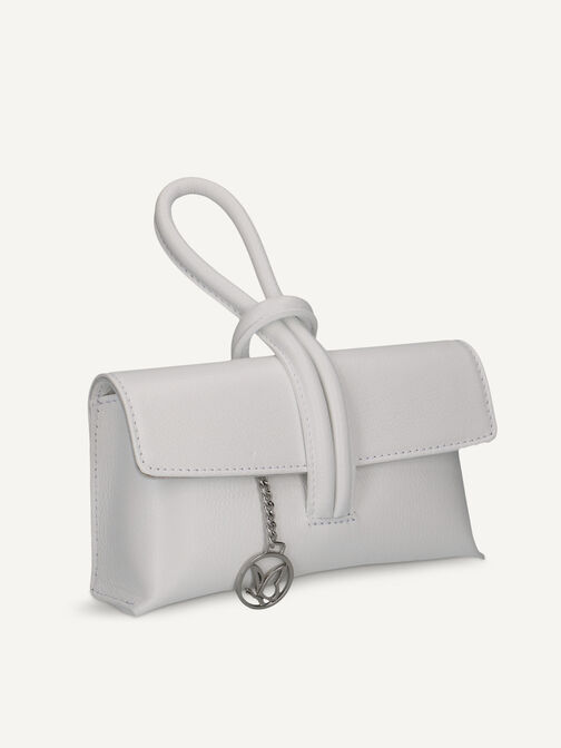 Clutch bag, OFFWHITE NAPPA, hi-res