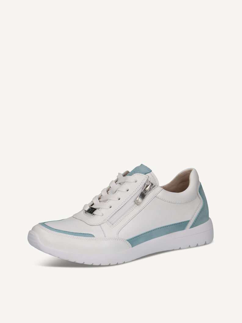 Sneaker, WHITE/LT.BLUE, hi-res