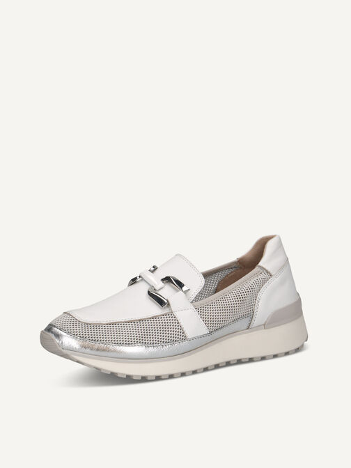 Sneaker, WHITE/SILVER, hi-res