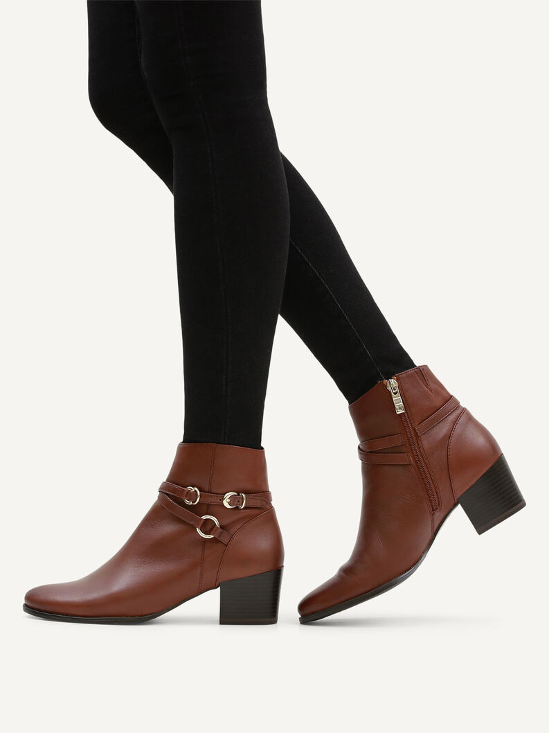 Stiefelette, COGNAC NAPPA, hi-res