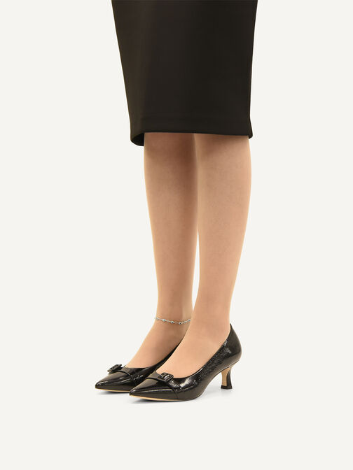 Pumps, BLACK NAPLAK, hi-res