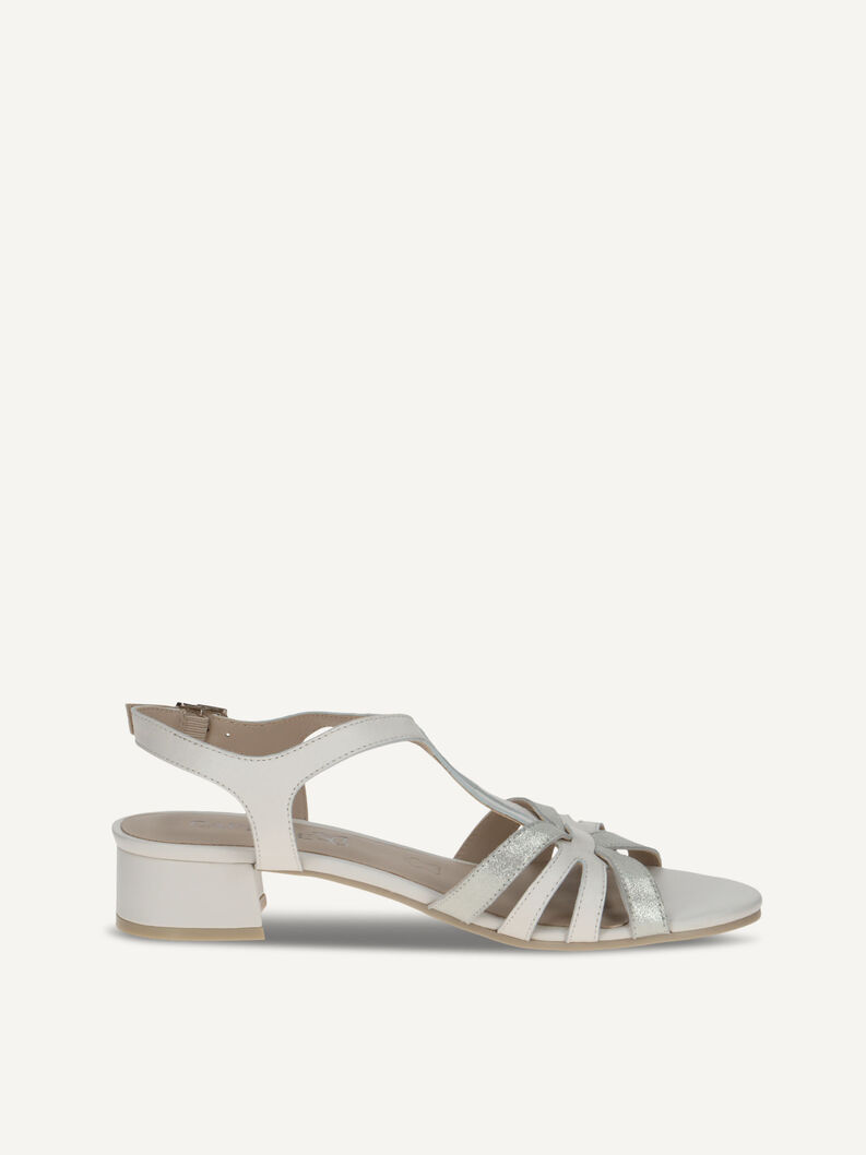 Sandalette, OFFWH/SILVER, hi-res