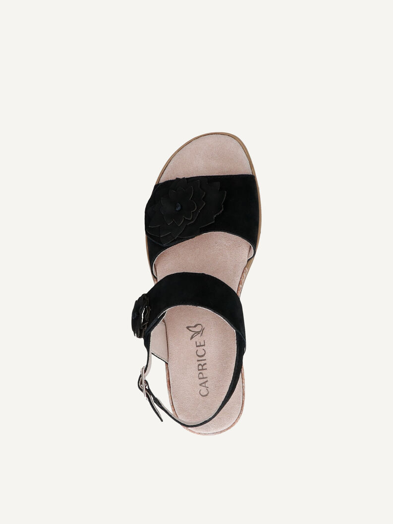 Sandale, BLACK NUBUC, hi-res