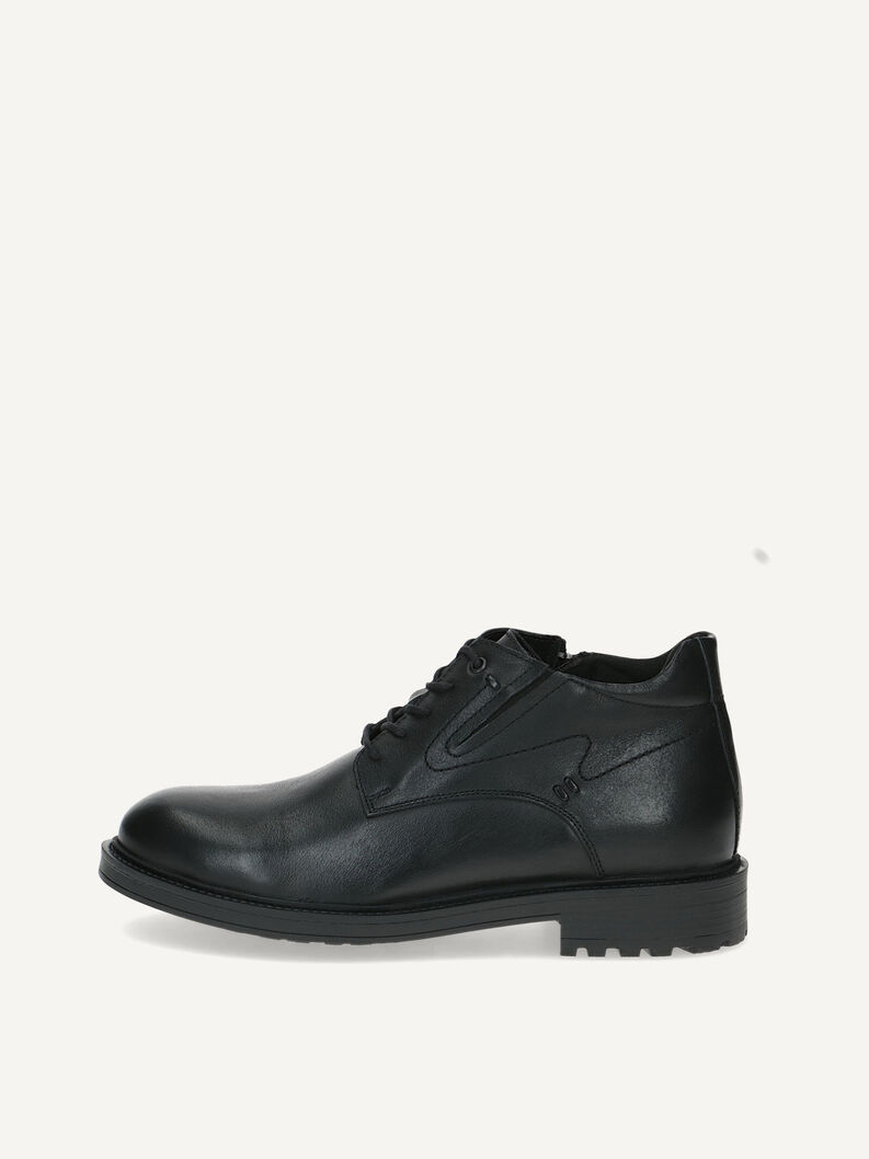 Lederhalbschuh - schwarz, BLACK NAPPA, hi-res