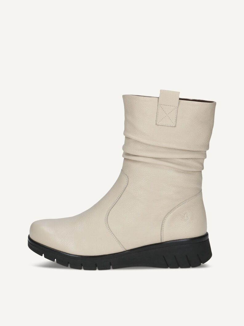 Stiefelette, ECRU NAPPA, hi-res