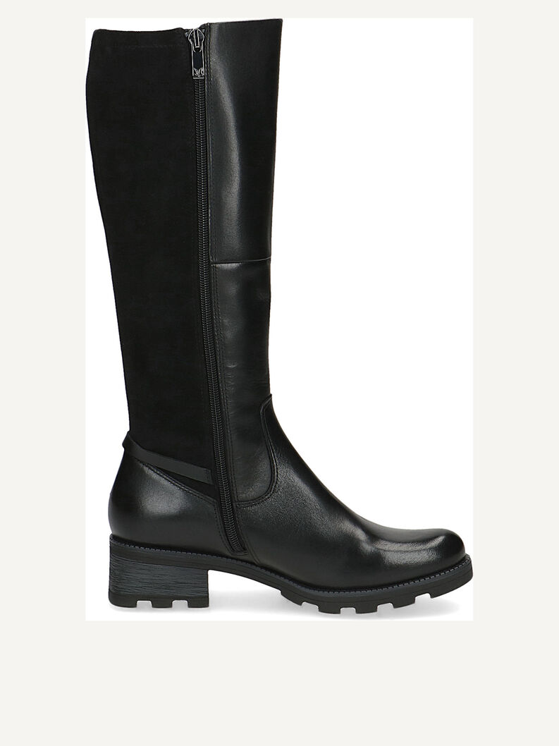 Lederstiefel - schwarz, BLACK COMB, hi-res