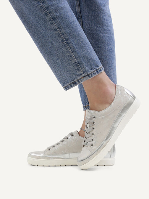 Sneaker, OFFWHITE/SILV., hi-res