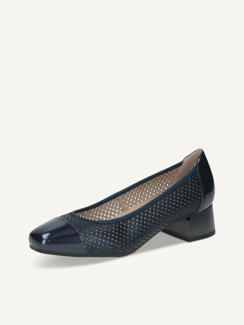 Pumps, NAVY PERL COM, hi-res