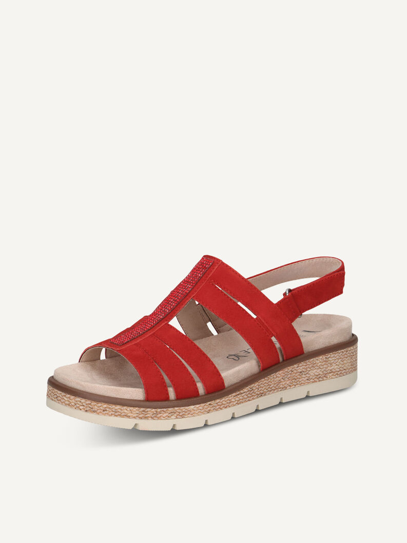 Sandale, RED SUEDE, hi-res