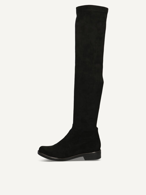 Overknee, BLACK STRETCH, hi-res