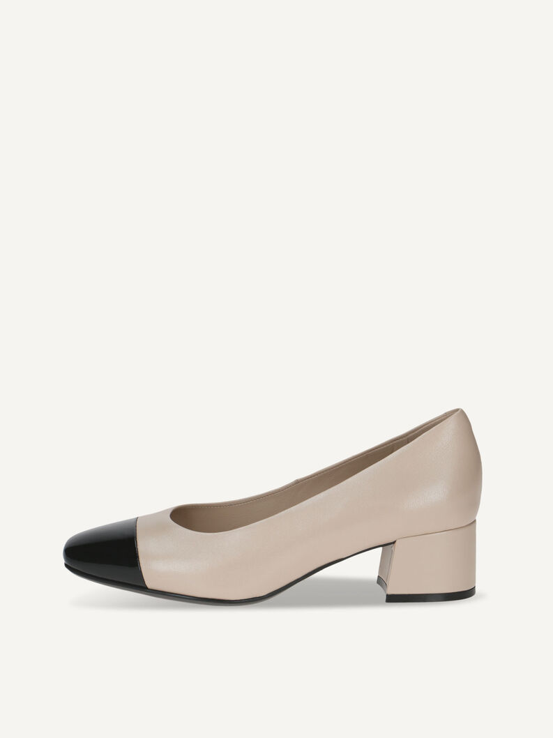 Pumps, BEIGE/BLACK, hi-res