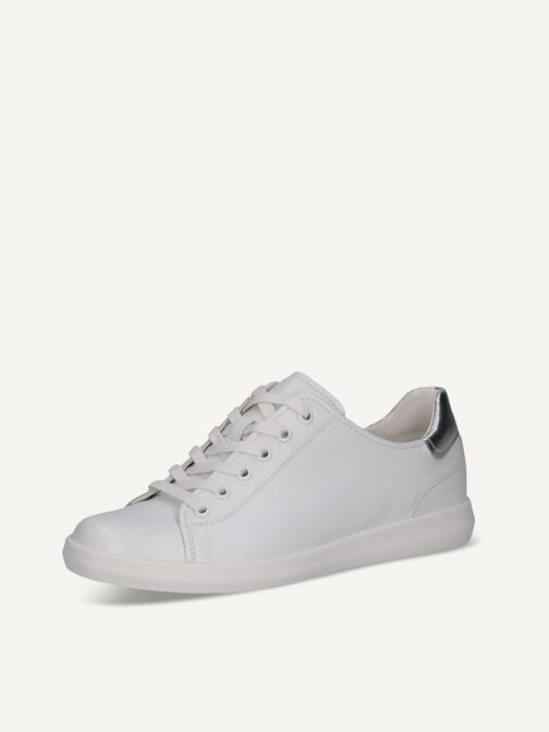 Sneaker, WHITE/SILVER, hi-res