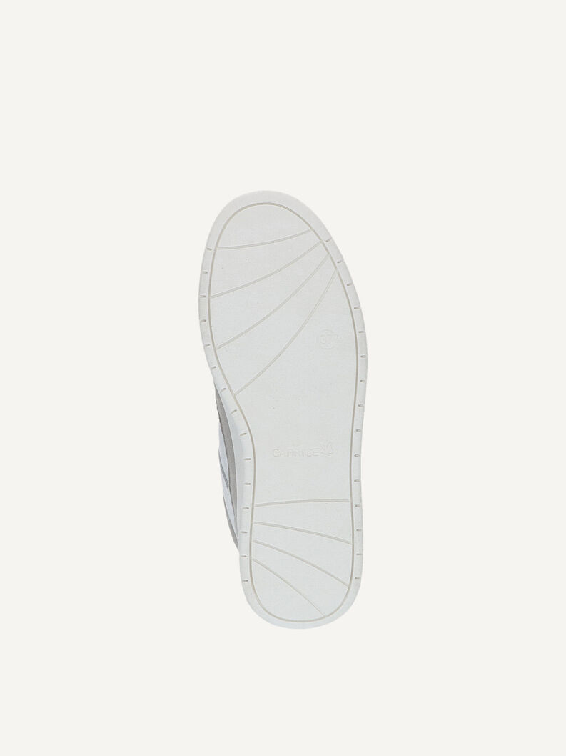 Lederstiefelette - grau Warmfutter, LT.GREY/WHITE, hi-res
