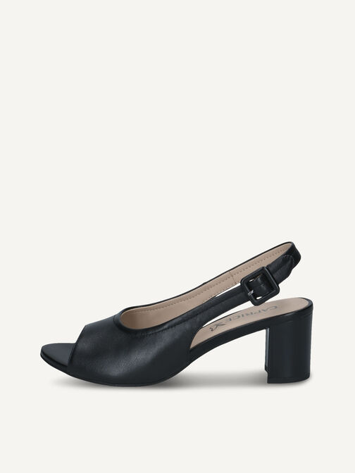 Sandalette, BLACK NAPPA, hi-res