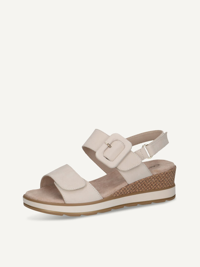 Sandalette, SNOW NUBUC, hi-res