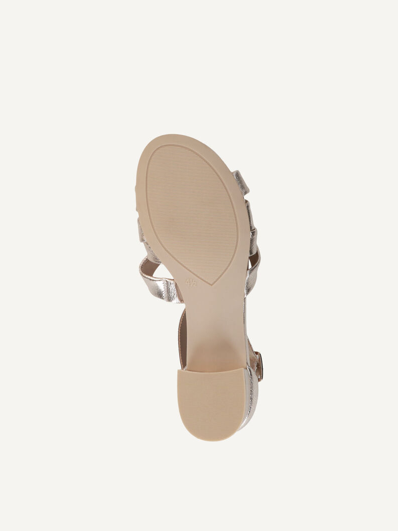 Sandalette, PLATIN METAL., hi-res