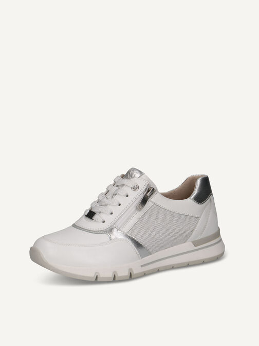Sneaker, WHITE/SILVER, hi-res