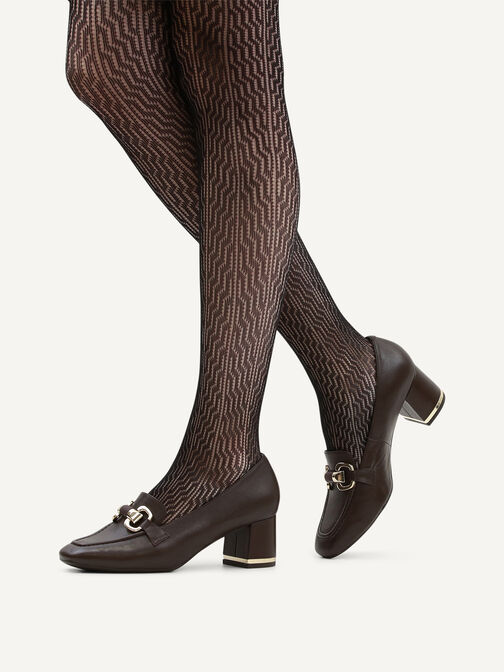 Slipper, DK BROWN NAPPA, hi-res