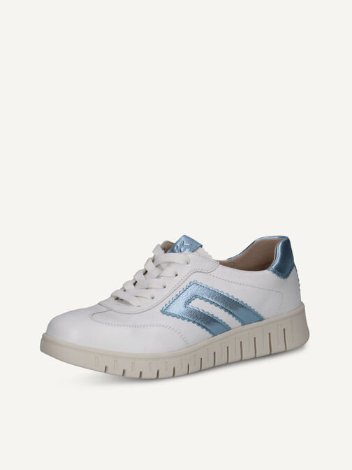 Sneaker, WHITE/LT.BLUE, hi-res