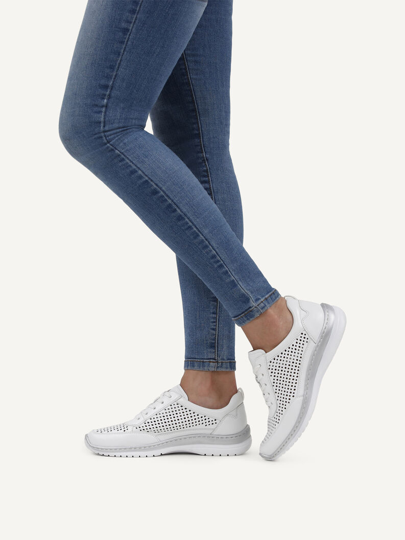 Sneaker, WHITE NAPPA, hi-res