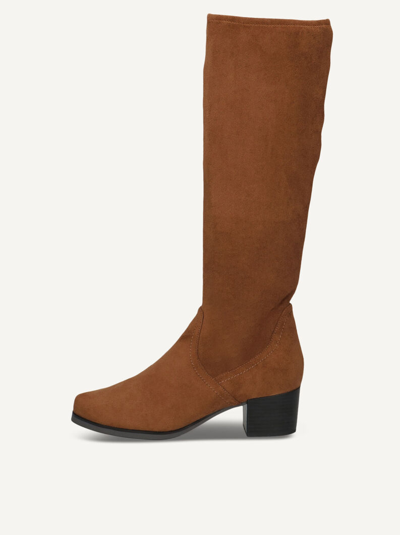 Stiefel, BROWN STRETCH, hi-res
