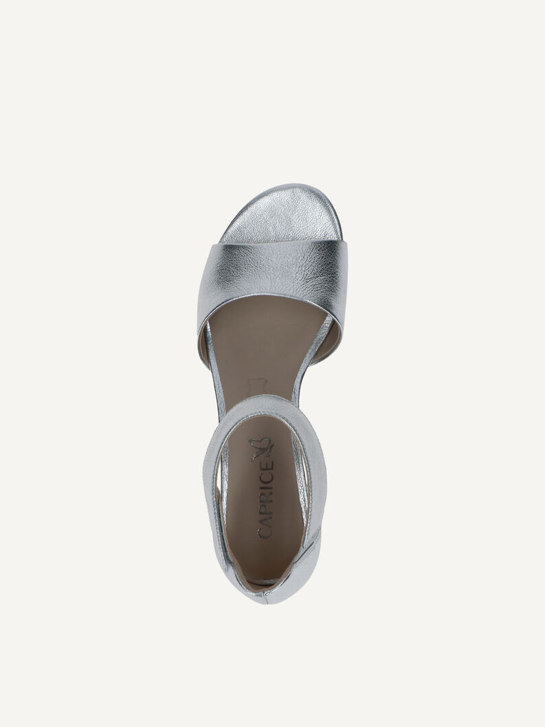 Sandalette, SILVER METAL., hi-res