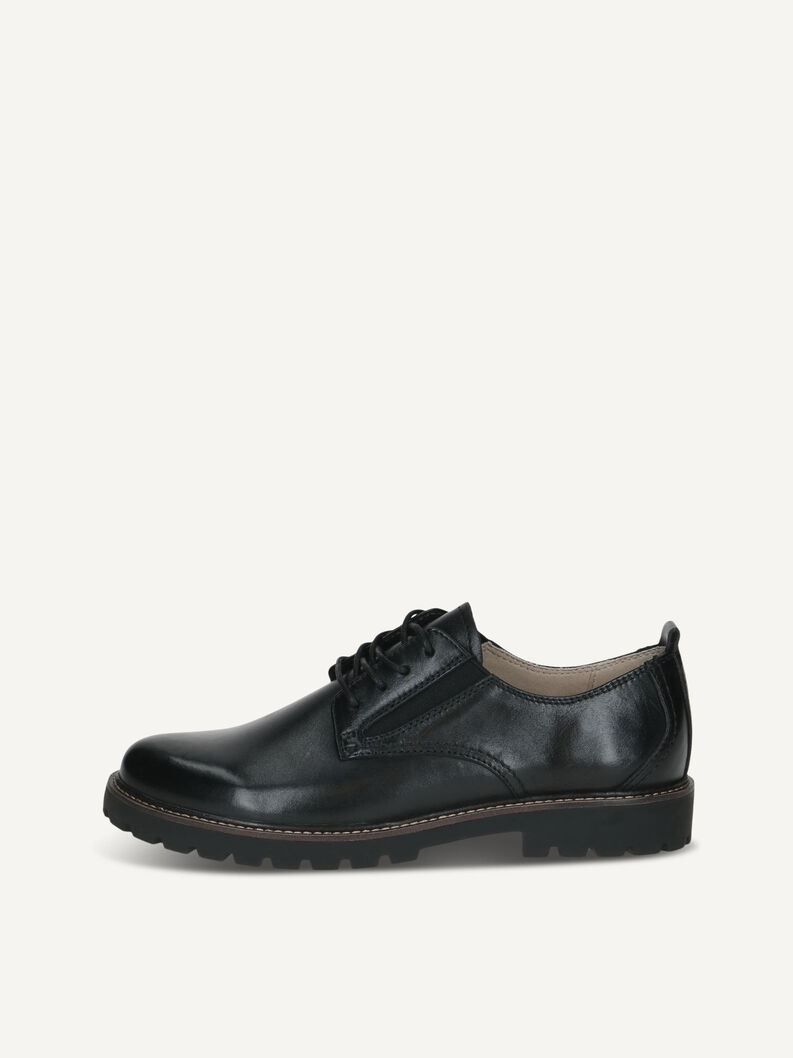 Halbschuh, BLACK NAPPA, hi-res